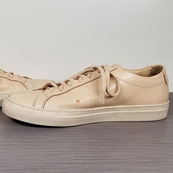 Common Projects Original Achilles Sneaker, Natural Leather, Womens Size 9 / 39 - Picture 6 of 12